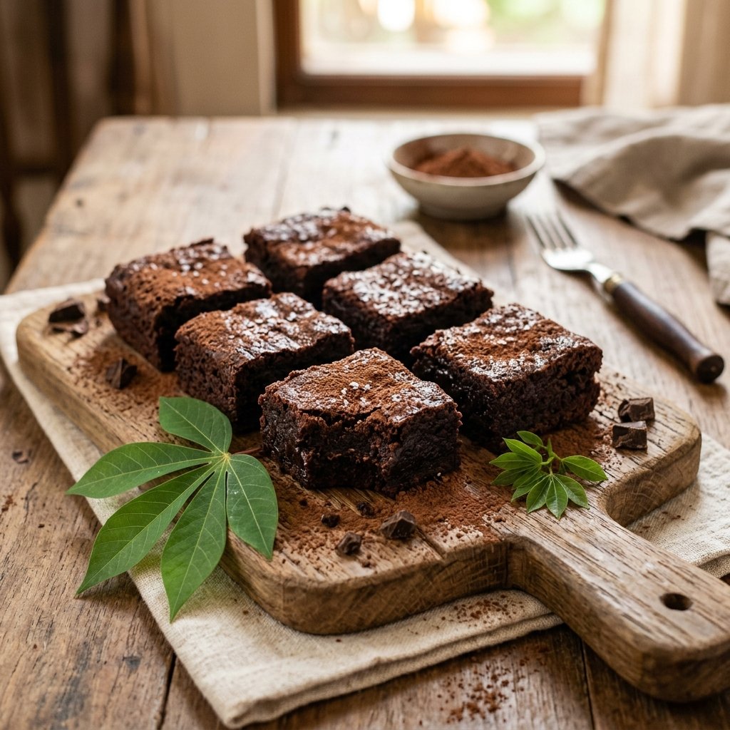 Brownies Singkong Pangan Lokal